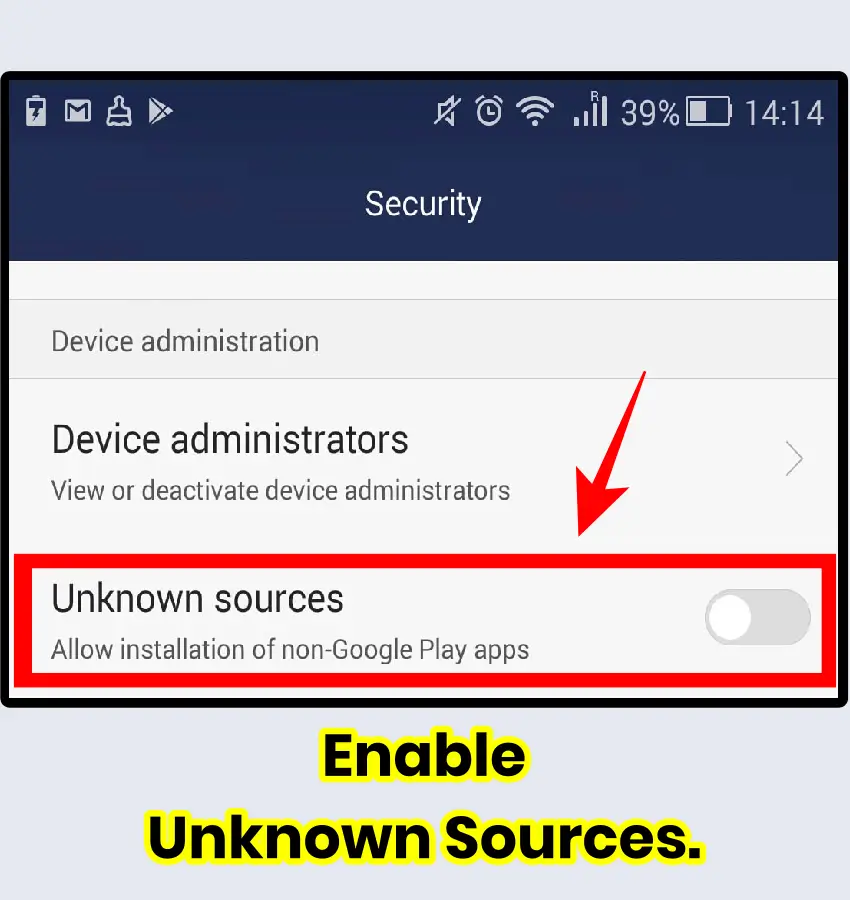 enable unknown sources infographic