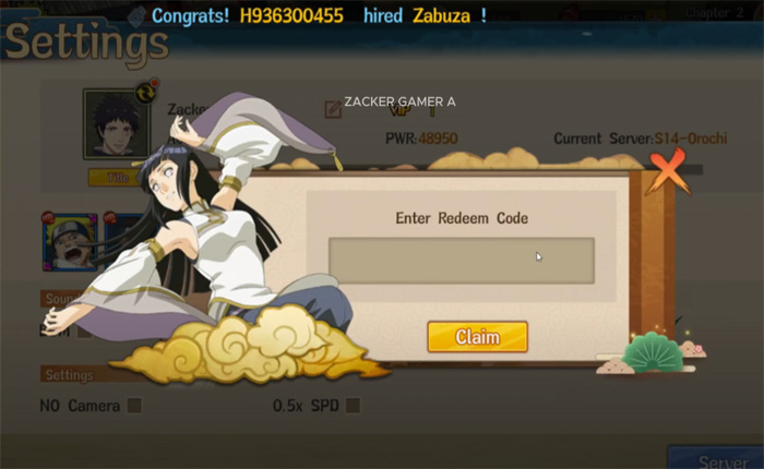 Konoha War Codes
